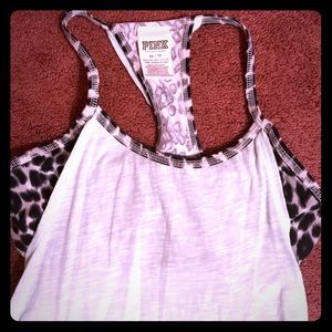 Workout tank with built in sport bra